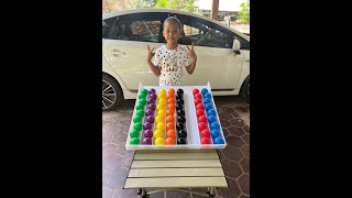 Puzzle sort ball game solve challenge with new game board very smart color line up [upl. by Blader]