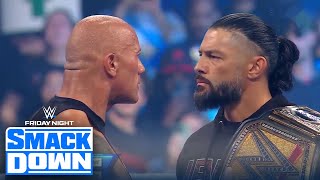 The Rock confronts Roman Reigns Cody Rhodes shifts his storys path  WWE on FOX [upl. by Moriyama]