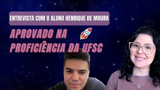 APROVADO NA PROFICIÊNCIA DA UFSC [upl. by Fontes]