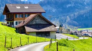 Lungern a fantastic Swiss village with a magical lake Switzerland  Travel Guide [upl. by Dnomaj]