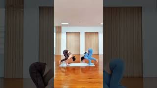 YOGA VARIATION  From Kakasana Into Mukta Hasta Sirsasana A [upl. by Bently]