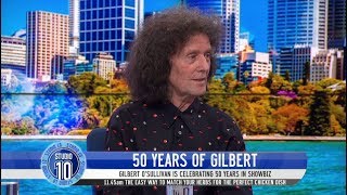 Gilbert OSullivan Celebrates 50 Years In Showbiz  Studio 10 [upl. by Goren]