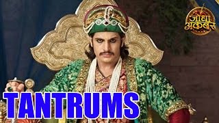 Jodha Akbar  Rajat Tokas aka Jalal Throwing Starry TANTRUMS on the Sets [upl. by Drarej]