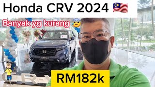 Honda CRV Spek V 2024 Malaysia [upl. by Naut]