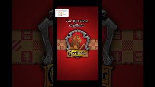 For My Fellow Gryffindors hogwartsharrypotterfanartgryffindorpride [upl. by Olyhs401]