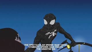 Symbiote SpiderMan vs Sinister Six  The Spectacular SpiderMan 2008 Epic Showdown [upl. by Huey]