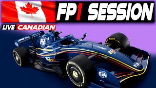 FORMULA 1  2024 CANADIAN GRAND PRIX  FP1 [upl. by Adnarahs]