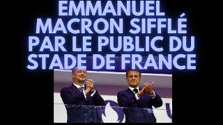 Ce soir E Macron a été copieusement hué lors de la cérémonie de clôture des Jeux paralympiques [upl. by Ody]