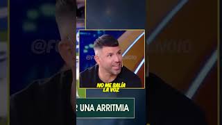 El Kun Aguero explicando la arritmia que lo retiro del futbol [upl. by Silvester779]