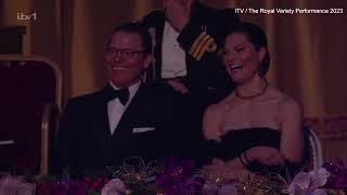 Bradley Walsh opens Royal Variety Performance with awkward joke [upl. by Lavro]