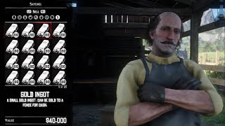 INFINITE GOLD GLITCH  Red Dead Redemption 2 [upl. by Eilagam]