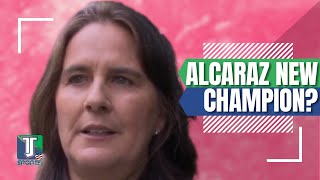 Conchita Martinez SPEAKS about Carlos Alcaraz Wimbledon amp The Billie Jean King Cup [upl. by Etra]