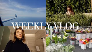 a big weekly vlog farmers market home organizing lots of cooking fashion etc l olivia jade [upl. by Mona]