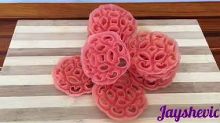 Crunchy Kuih Rose Recipe  Kuih Goyang [upl. by Zipporah]