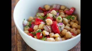 Garbanzo Bean Salad – SNAP4CT Recipe [upl. by Anitsugua667]