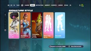 New Fortnite shop 16th February Return Innovator slone Skin SparkPlug Skin Potassius Peels Skin [upl. by Sachiko]