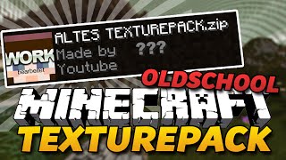 OLDSCHOOL TEXTUREPACK IN MINECRAFT 18 2012  TheBietz [upl. by Anires691]