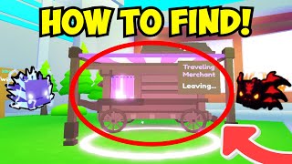 How To Find The Traveling Merchant In Pet Simulator X UPDATED METHOD  ROBLOX [upl. by Anirbed328]