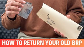 How to RETURN your old UK Student BRP Card to Home Office  Easy process  2024 [upl. by Jehiel]