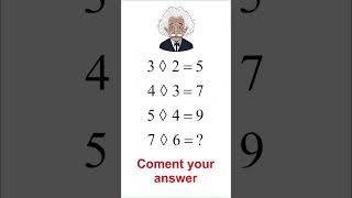 Brain test 72 maths mathiqtest braintest iqquest canyousolvemathspuzzles quiz mathematics iq [upl. by Tenom]