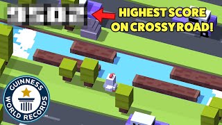 Highest Score on Crossy Road  Guinness World Records [upl. by Grail]