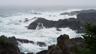 Som de Chuva e das Ondas do Mar  4K Ultra HD  Relaxar Meditar e Dormir [upl. by Aicelf]