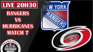 SÉRIES 2022RANGERS VS HURRICANES MATCH 7 [upl. by Atnauq]