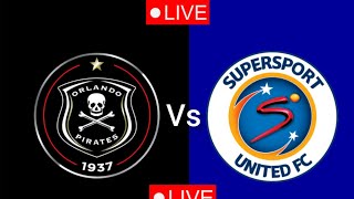 Orlando Pirates vs Supersport United Football Team MTN 8 Cup Today Match Live 2024 [upl. by Wash301]