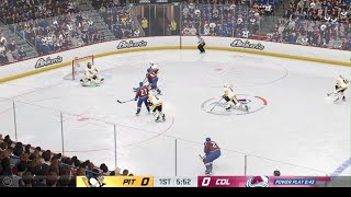 NHL 24  Pittsburgh Penguins vs Colorado Avalanche  Gameplay PS5 [upl. by Gersham353]