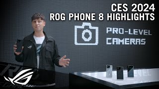 CES 2024 ROG Phone 8 Series  Highlights [upl. by Glenine872]