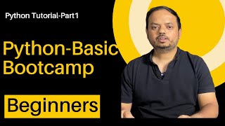 Python for Beginners  Data Analyst Course  Learn Python Programming for Data Science Part1 [upl. by Telfore]