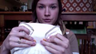 How to Cloth Diaper ONE easy way [upl. by Anneis964]