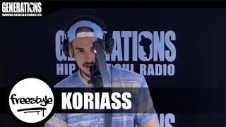 Koriass  Freestyle Live des studios de Generations [upl. by Domenico298]