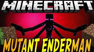 Minecraft Mod Spotlight MUTANT ENDERMAN [upl. by Eittod]