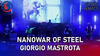 Nanowar Of Steel  Giorgio Mastrota  Live a Etna Comics 762024 [upl. by Encratia]