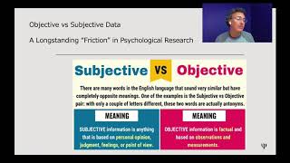 Lecture 24  Subjective vs Objective [upl. by Harbert252]