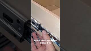 Installing Full Extension Drawer Slides the Easy Way [upl. by Ralina199]