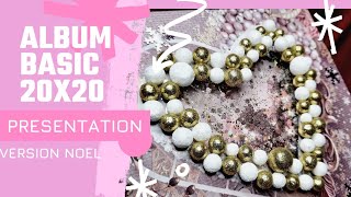 PRESENTATION ALBUM BASIC 2020 ACTION NOEL  80 PHOTOS  Chat Scrap [upl. by Inanuah512]