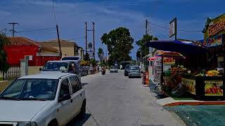 Sidari ❤️ Mainstreet Walking Tour 🇬🇷 Corfu in 4K UHD  Σιδάρι  Greece  Korfu Griechenland [upl. by Sjoberg479]