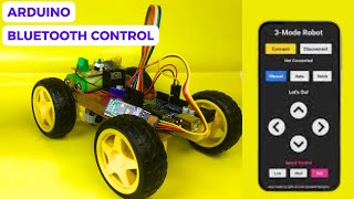 Build A Smartphonecontrolled Arduino Bluetooth Car With This Diy Tutorial [upl. by Llenroc]