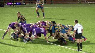 BUCS Super Rugby Northumbria vs Leeds Beckett FULL MATCH  Round 13 10 Feb 2017 [upl. by Hitt79]