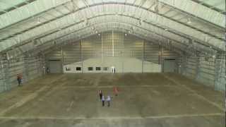 Fire Engineering Solutions  Aircraft Hangar High Expansion Foam Deluge System [upl. by Gennifer]