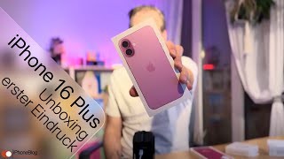 iPhone 16 Plus  Unboxing amp erster Eindruck Schweizerdeutsch [upl. by Dragon]