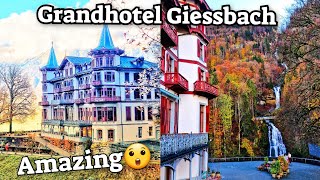 Grandhotel Giessbach  SWITZERLAND🇨🇭 [upl. by Eaj]