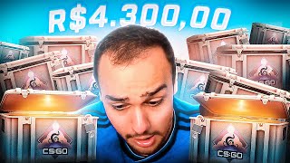 Abri R430000 em CAIXAS quotSonhos e Pesadelosquot no CS2  Ganhei uma Faca FADE [upl. by Riddle]