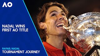 Rafael Nadal Wins First Australian Open Title  Australian Open 2009 [upl. by Atila]