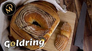 Goldring  dieses wunderschöne Brot selber backen [upl. by Sivram959]