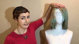 Tutorial Video Womens Layered Haircut With Angled Sides [upl. by Imray]