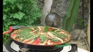 Paella in Benissa  Costa Blanca  Spanien [upl. by Airetak]