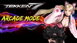 Tekken 7  Arcade Mode Lucky Chloe HARD [upl. by Dorree]